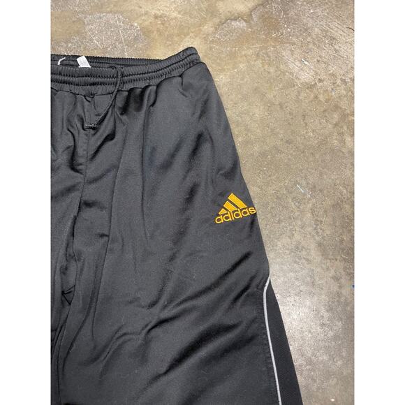 Vintage 1999 Adidas Mens Black Track Activewear Performance Pants Size Medium - Picture 3 of 6